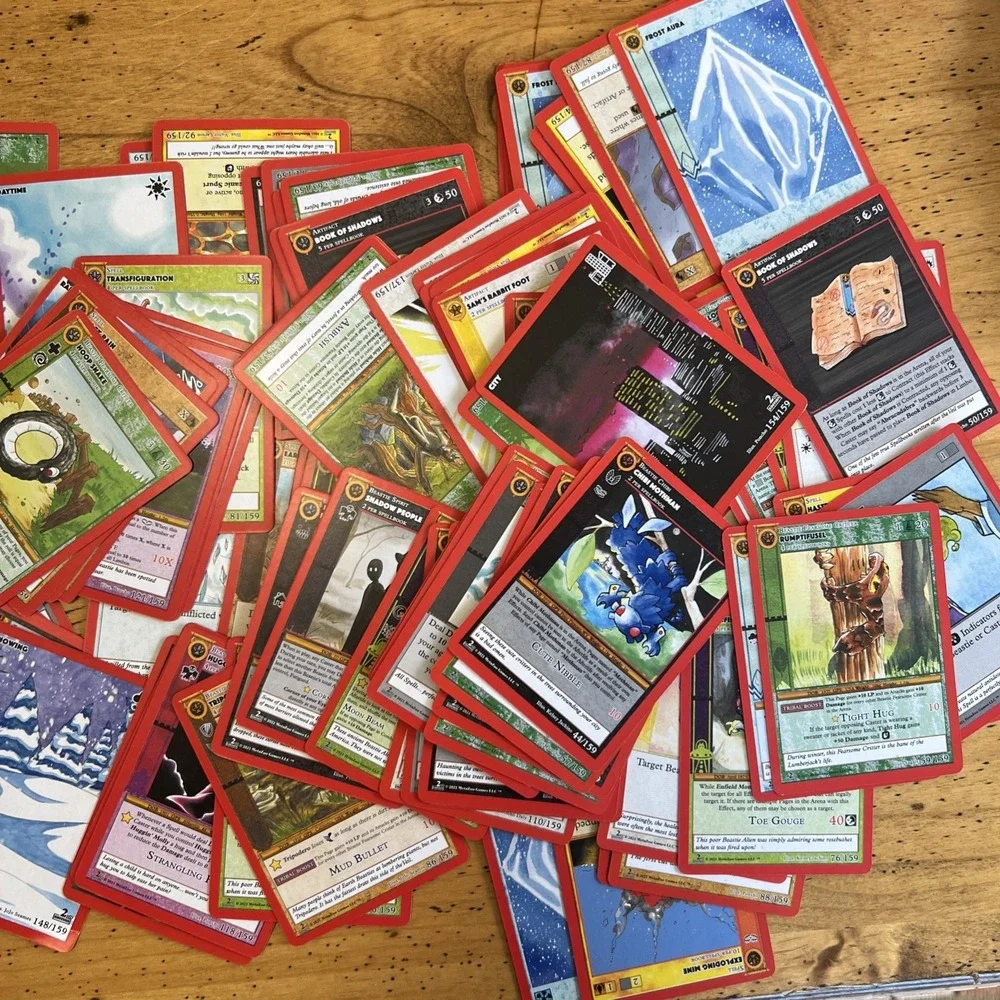 Bulk lot‎ MetaZoo Cryptid Nation 2nd Edition 143 cards straight from pack